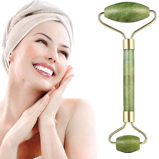 Jade Stone Face Roller, Eye Treatment Roller Reduce Wrinkles